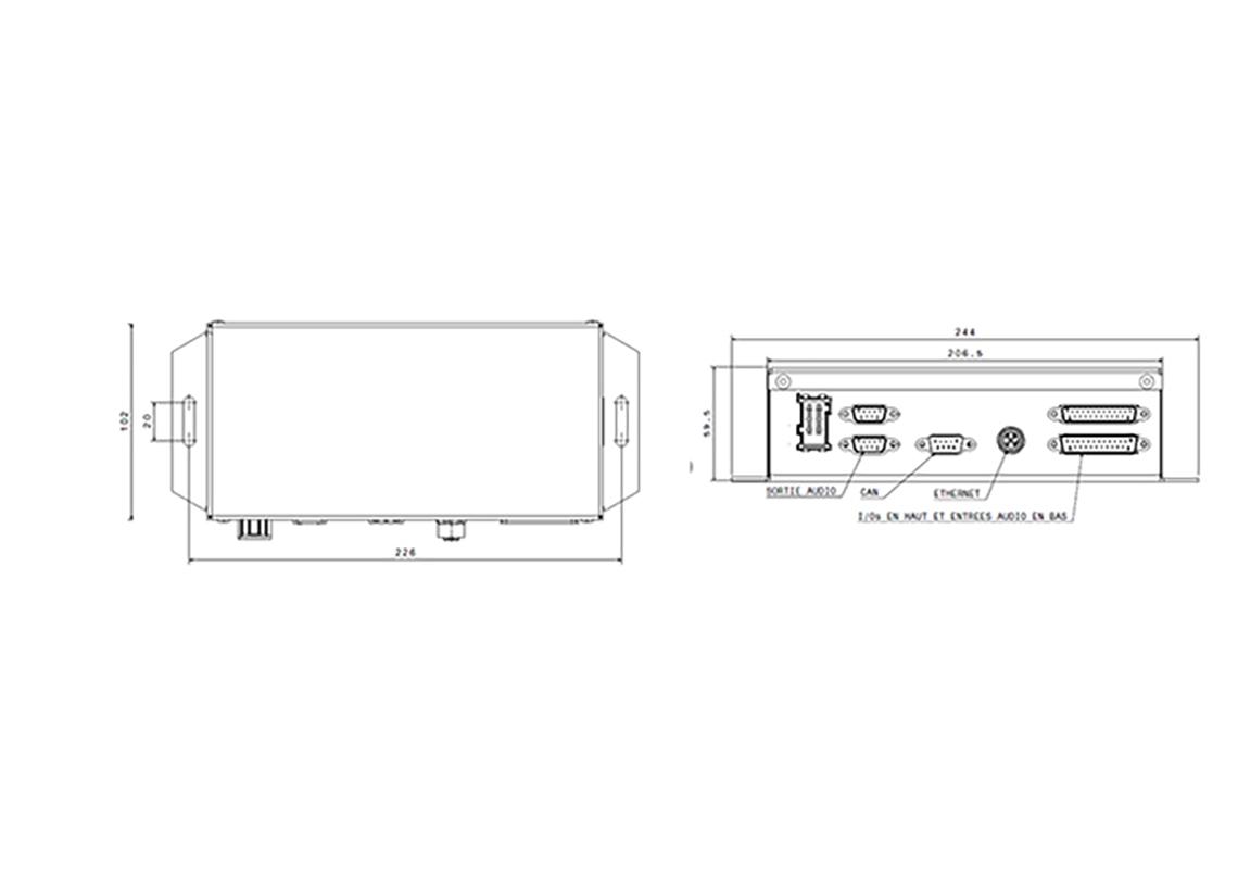AVAS + 12 suoni diffusore programmabile per bus elettrico/ pullman